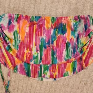 VENUS Multicolor Abstract Bikini Top